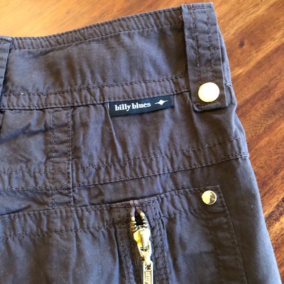 Billy Blues long cotton zip detail short - Picture 6 of 8